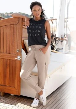 Venice Beach Jogginghose, Mit Seitlichen Taschen Am Bein -Bikini Mode Geschaft 94490d78c47ecc58b55713741e2ccd02