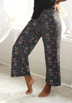 S.Oliver Pyjamahose, Im Allover-Muster Mit Elastischem Bund -Bikini Mode Geschaft 966a6a6638e57fda0b63e0adb93f166f