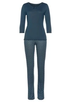 Vivance Dreams Pyjama, (2 Tlg., 1 Stück), Mit Pünktchen Print -Bikini Mode Geschaft 984eccd907f591b19548b04d47c58b8e