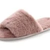 Vivance Hausschuh, Pantolette Mit Kuscheligem, Warmen Fellimitat VEGAN