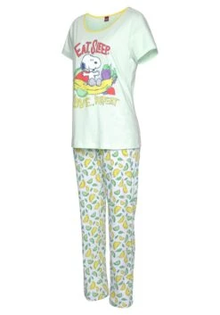 Peanuts Pyjama, (2 Tlg., 1 Stück), Mit Snoopy-Print -Bikini Mode Geschaft 98ef5f6c9053a0b7edf9a5de24d64ba7