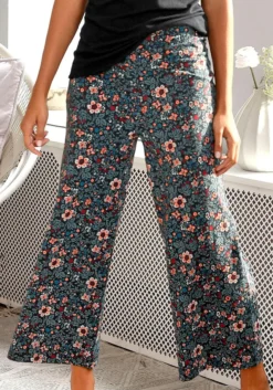 S.Oliver Pyjamahose, Im Allover-Muster Mit Elastischem Bund -Bikini Mode Geschaft 9933cca3c7679b3f20cf08f064b72357