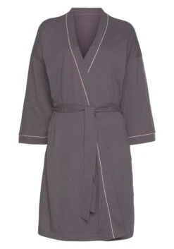 Vivance Dreams Kimono, (1 St.), Mit Kontrastpaspel-Details -Bikini Mode Geschaft 998fb6610b1978ace1049689a7663445