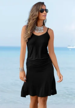 Beachtime Strandkleid, Aus Viskosejersey -Bikini Mode Geschaft 9c37091b321e02394682885a80b133ba