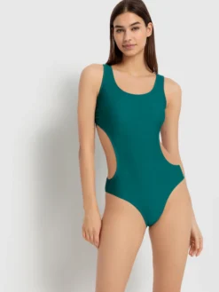 LSCN By LASCANA Badeanzug »Gina«, Mit Cut-Outs An Den Seiten -Bikini Mode Geschaft 9c6a580e7f09c5b32768161912f4d53f