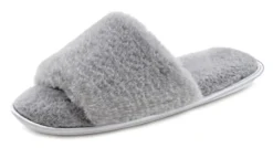 Vivance Hausschuh, Pantolette Mit Kuscheligem, Warmen Fellimitat VEGAN -Bikini Mode Geschaft 9cd1ffc689be19fac5783043d2515498