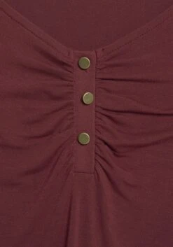 Vivance 3/4-Arm-Shirt, Mit Zarter Raffung -Bikini Mode Geschaft 9da85f98374f16bcd2c501b7ee016d12