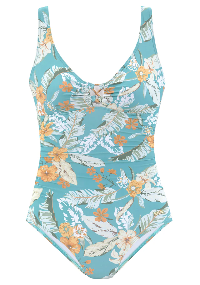 Sunseeker Badeanzug, Mit Zierschnürung 9 Sunseeker Badeanzug, Mit Zierschnürung – Bild 7