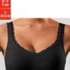 Petite Fleur Bügelloser BH, (Packung, 2 Stück), Mit Spitzenkante, Basic Dessous