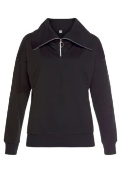 Bench. Sweater, Mit Stehkragen Und Logodruck -Bikini Mode Geschaft a38eff433b481e59d1f760f5111d8486