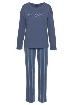 Vivance Dreams Pyjama, (2 Tlg., 1 Stück), Mit Frontdruck -Bikini Mode Geschaft a3aca4bb8c507ed5461673829133208a