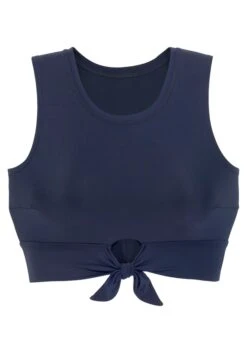 Venice Beach Crop-Bikini-Top »Planet«, Mit Zierknoten -Bikini Mode Geschaft a3efe6416d4576dc3ca8c31f04ca7cd9