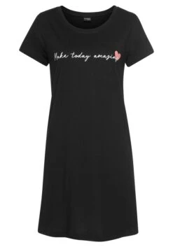 Vivance Dreams Nachthemd, In Weitem Schnitt Mit Schriftzug -Bikini Mode Geschaft a48bc72963eccf9fe1e863e96571f1c9