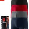 Bench. Boxer, (Packung, 4 St.), In Der Dose Mit Kleinem Logodruck Auf Dem Bein