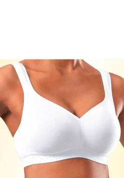 Petite Fleur Bügelloser BH, (Packung, 2 Stück), Aus Sanfter Baumwolle, Basic Dessous -Bikini Mode Geschaft a55992de5e34d5822ae3f66f141a441a