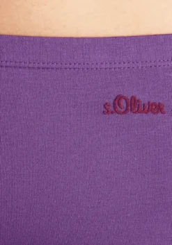 S.Oliver Panty, (Packung, 3 St.), Mit Seitlichem Logodruck -Bikini Mode Geschaft a9c0e7186576b7dda222a44a04b5a232