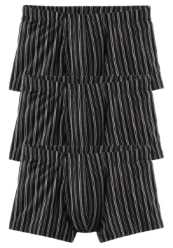 Le Jogger® Boxer, (Packung, 3 St.), Mit Garngefärbten Streifen -Bikini Mode Geschaft ab989a23facdb51d7f3c1e84fe1e6081