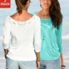 Beachtime 3/4-Arm-Shirt, (2er-Pack), Mit Tollem Spitzendetail Am Rücken 1 Beachtime 3/4-Arm-Shirt, (2er-Pack), Mit Tollem Spitzendetail Am Rücken -Bikini Mode Geschaft ae0cec6c60ca2b028dd8e1853a302dca
