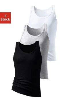 H.I.S Unterhemd »Doppelripp«, (3 St.), Ohne Seitennähte -Bikini Mode Geschaft ae7835687b192a89089569897f47591c