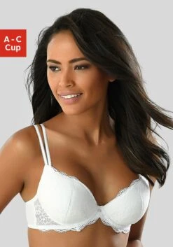 Vivance Push-up-BH, Mit 2 Tragevarianten, Dessous -Bikini Mode Geschaft aeab2e6ce6ae66f5e837a58a85d87cb3