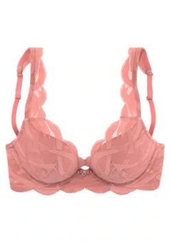 Nuance Push-up-BH »Celina«, Aus Modischer Spitze In Geflochtener Optik, Dessous