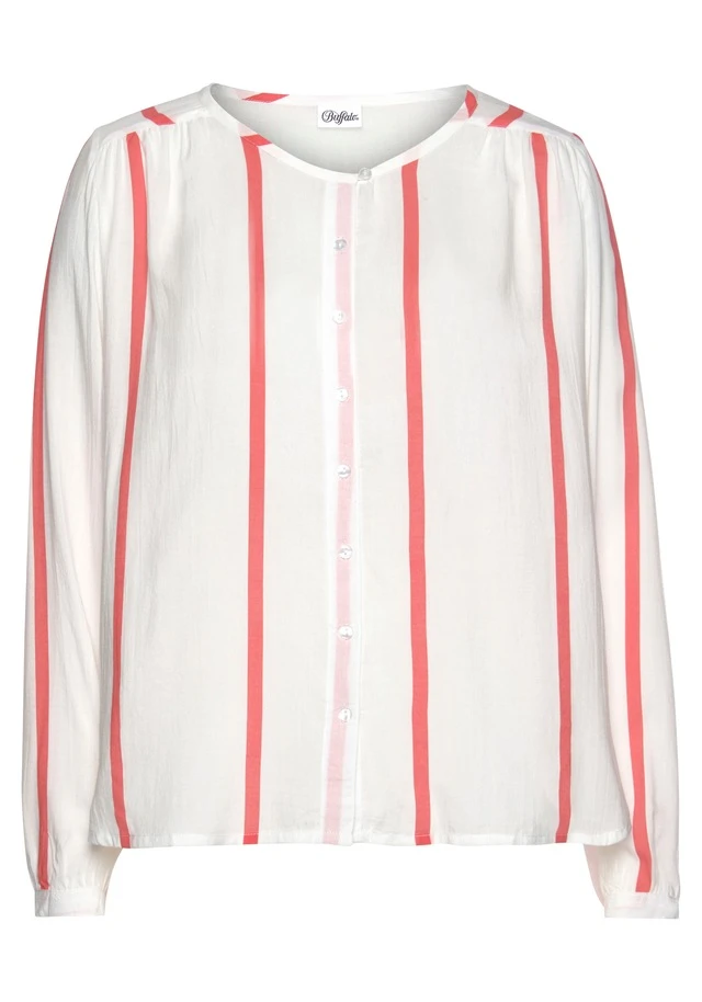 Buffalo Langarmbluse, Mit Streifendesign 4 Buffalo Langarmbluse, Mit Streifendesign – Bild 2