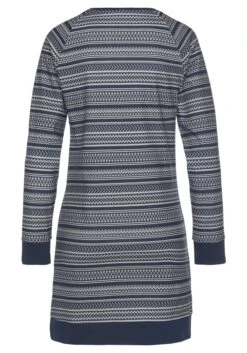 S.Oliver Nachthemd, Mit Norwegermuster -Bikini Mode Geschaft b17e263247bfd6692637d02a2a1e62bf