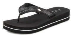 Venice Beach Badezehentrenner, Pantolette Ultraleicht Mit Glitzerband VEGAN -Bikini Mode Geschaft b1c87e31bdefb9b78fe83ccc593828bd