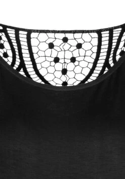 Vivance T-Shirt, (2er-Pack), Mit Weicher Häkelspitze Am Rücken -Bikini Mode Geschaft b24c31ee038a0ad571234140a9ef58f7