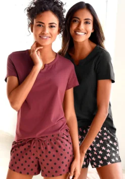 Vivance Dreams Shorty, (4 Tlg., 2 Stück), Mit Sternedruck -Bikini Mode Geschaft b325fcd9d0e551a84de73945cfdb0d4a