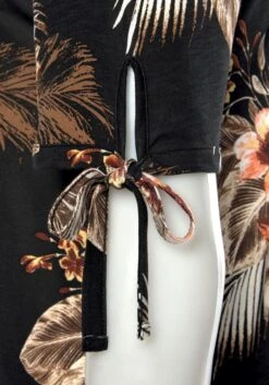 Beachtime Strandkleid, Mit Bändern An Den Ärmeln -Bikini Mode Geschaft b37d070eb06f570a8139426b34051ba5