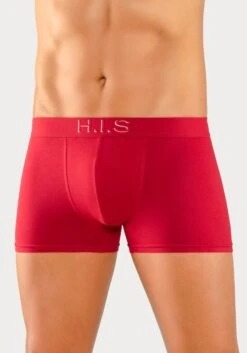 H.I.S Boxer, (Packung, 5 St.), Logo Webbund Mit 3D Effekt -Bikini Mode Geschaft b3d0ff0a4c34b5f8a25448751c0f7ca0