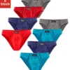 Le Jogger® Minislip, (Packung, 8 St.), Knappe Form, Schöne Farben Mit Kontrastfarbenen Pipings -Bikini Mode Geschaft b424a877522ac84917b82c8de7e01138
