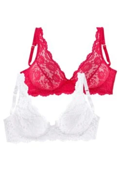 Petite Fleur Bralette-BH, (Packung, 2 Stück), Ohne Bügel Aus Spitze, Dessous -Bikini Mode Geschaft b47009ea0f6e6b7a89c96b5df0578871