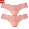 Nuance String, (2 St.), Dessous Mit Breitem Spitzenband -Bikini Mode Geschaft b4cdb8eb71086896960621172e90c966