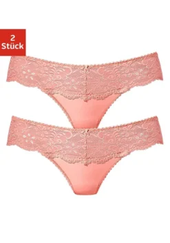 Nuance String, (2 St.), Dessous Mit Breitem Spitzenband