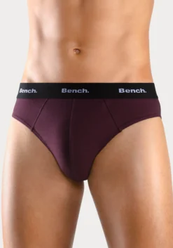 Bench. Slip, (Packung, 4 St.), Mit Kontrastfarbigem Webbündchen -Bikini Mode Geschaft b5ebf48b4877c270949258a19353bf5f