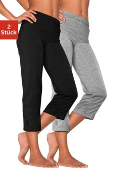 Vivance Active Caprihose, (2er-Pack), Mit Gummibund -Bikini Mode Geschaft b897a1dd0c1cbf4075570231deb12b2c