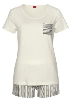 S.Oliver Shorty, (2 Tlg., 1 Stück), Mit Norwegermuster -Bikini Mode Geschaft b983d26bebe6a118ee5f8aec84e92f2d