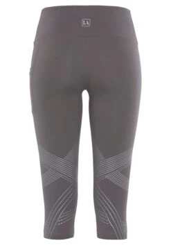 LASCANA ACTIVE Caprileggings, Mit Optischen Reflektortprint Und Handytasche -Bikini Mode Geschaft b9a12944e6374ab1711a76037c7121ba