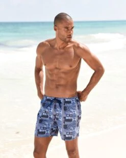 Badeshorts »Josh«, Mit Grafischem Druck