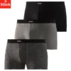Bruno Banani Boxer, (Packung, 3 St.), 1x Mit Modischem Druck