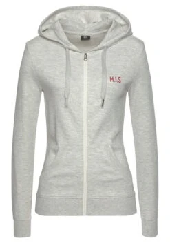 H.I.S Kapuzensweatjacke, Mit Kapuze Und Seitlichen Taschen -Bikini Mode Geschaft bbcb106fe7d06be1de03367b9f01c747