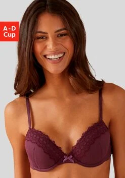 S.Oliver Schalen-BH »Claire«, In Modischem Rippstrick-Design, Dessous