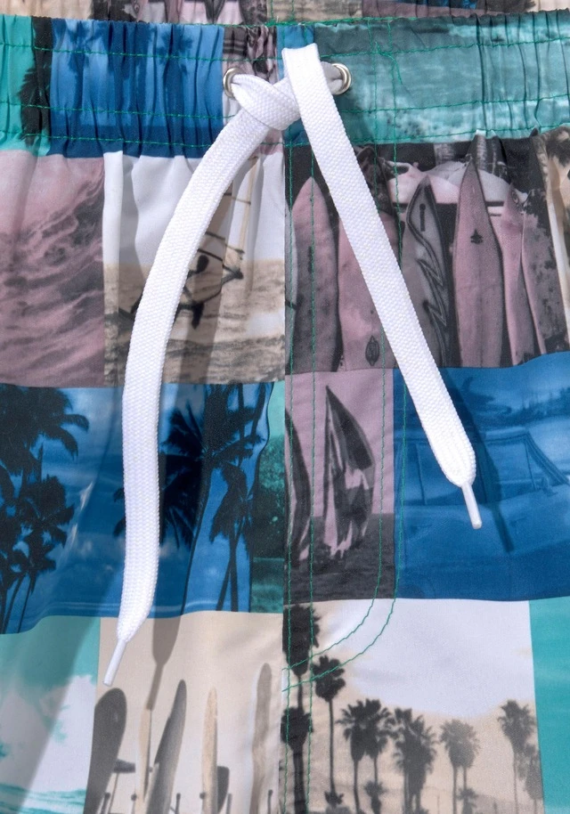 Buffalo Badeshorts, Mit Fotoprint In 2 Längen 7 Buffalo Badeshorts, Mit Fotoprint In 2 Längen – Bild 5