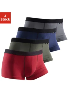 Buffalo Hipster, (Packung, 4 St.), Mit Elastischer Baumwolle, »Cotton Made In Africa«