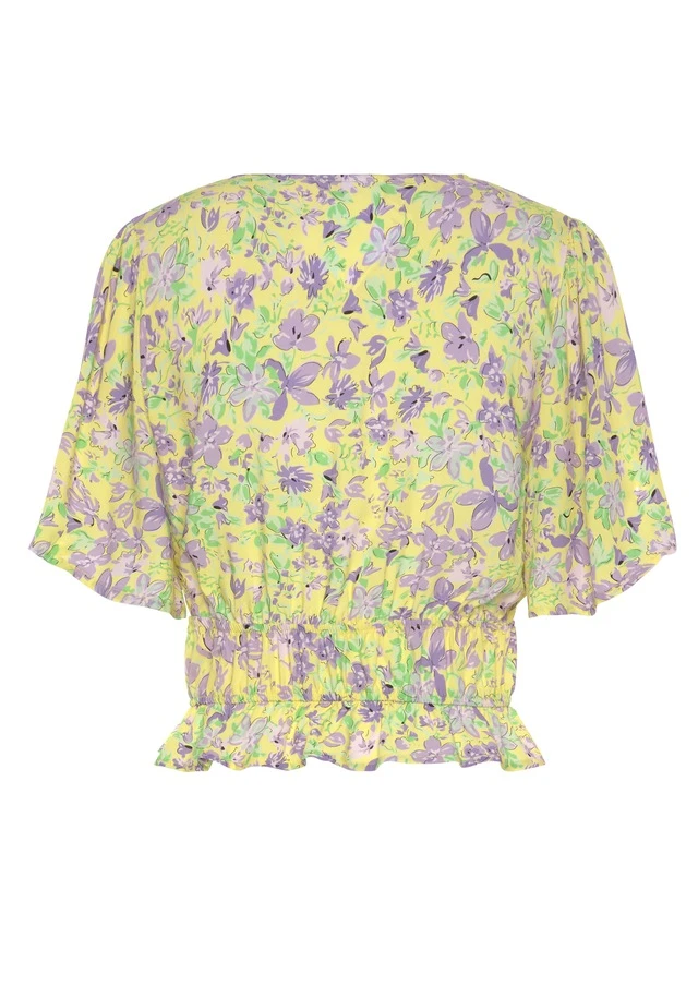 Beachtime Druckbluse, In Verkürzter Form 5 Beachtime Druckbluse, In Verkürzter Form – Bild 3