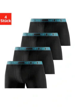 Bruno Banani Boxer, (Packung, 4 St.), Mit Schriftzug Im Bund