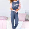 Arizona Pyjama, (2 Tlg., 1 Stück), Im College-Look Mit Folienprint -Bikini Mode Geschaft c1d21a8387bdabe866a881684b9fe1c5