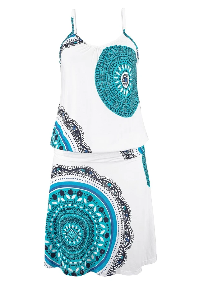 Beachtime Strandkleid, Mit Alloverprint 4 Beachtime Strandkleid, Mit Alloverprint – Bild 2